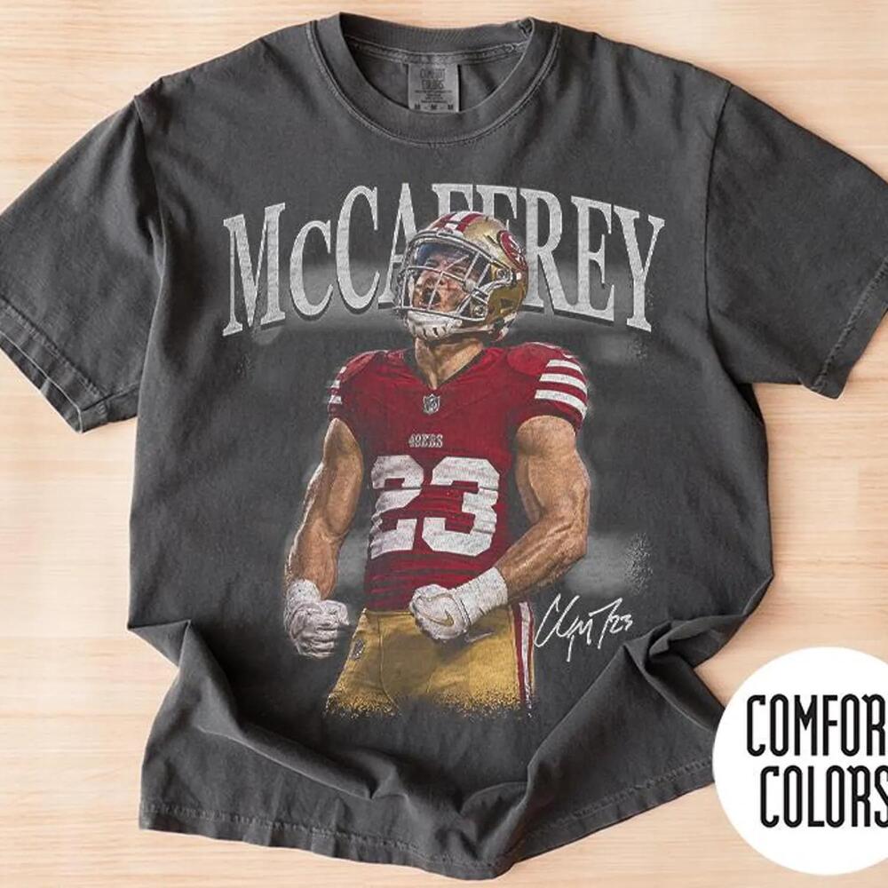 S Christian Mccaffrey Shirt Game Day Shirt Football Shirt